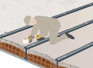 connettore-acciaio-incollato-centrostorico-posa