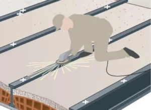 connettore-acciaio-saldato-centrostorico-posa-preparazione-supporto