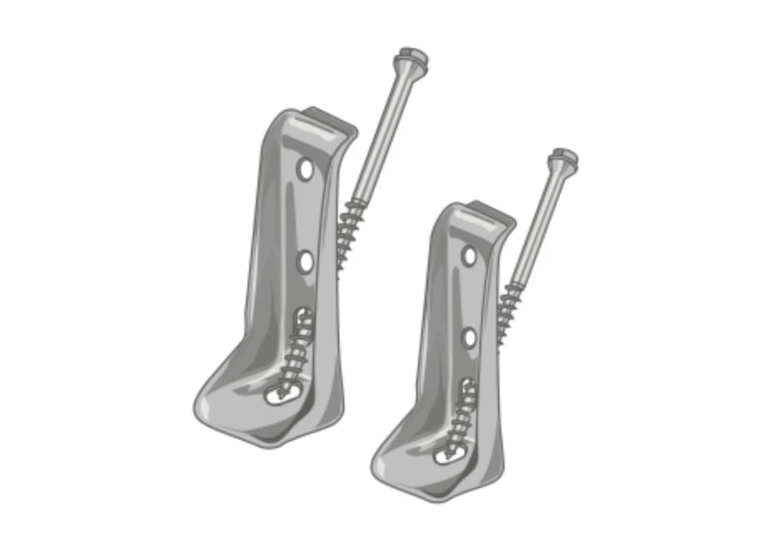 Connettore Legno Doppia Orditura