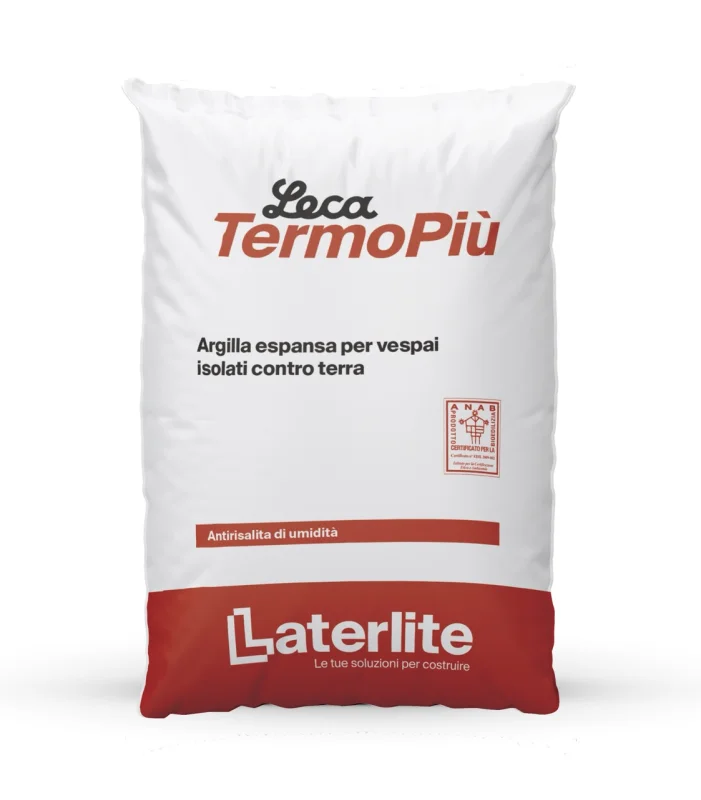 Leca<sup>®</sup> TermoPiù: argilla espansa antirisalita di umidità