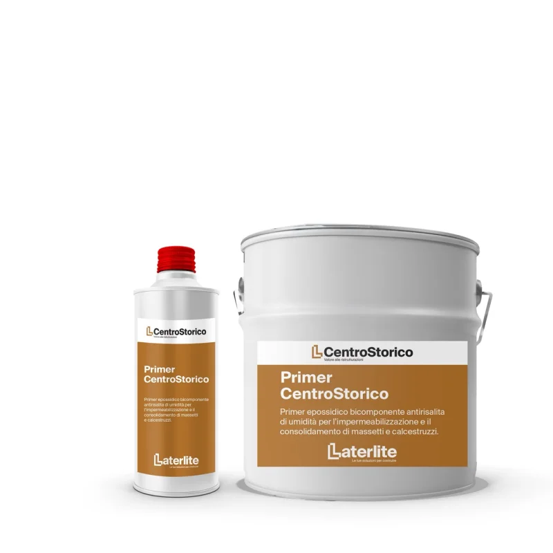 Primer CentroStorico: Resina epossidica bicomponente