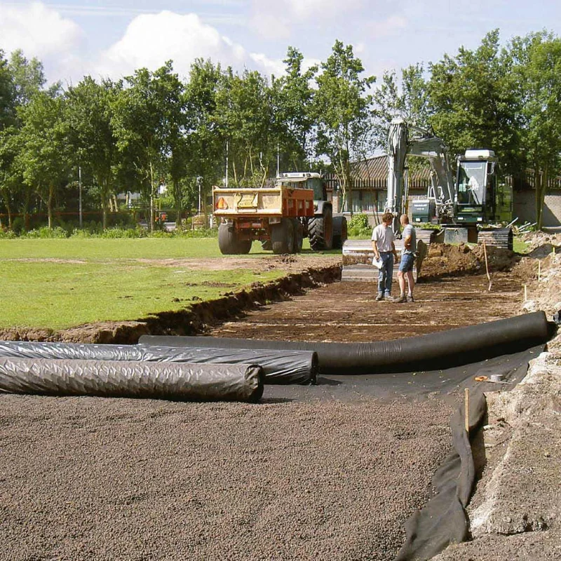 Sistemi di drenaggio per campi sportivi