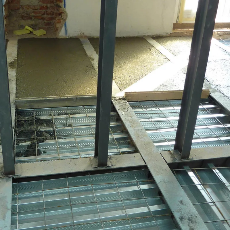 Solai collaboranti in lamiera grecata