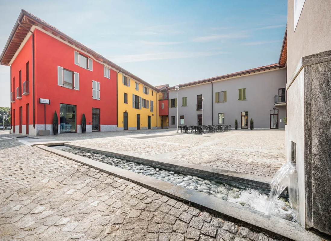 “Le Corti del Centro” di Vimodrone (MI): isolamento interpiano con Leca<sup>®</sup>cem Mini.