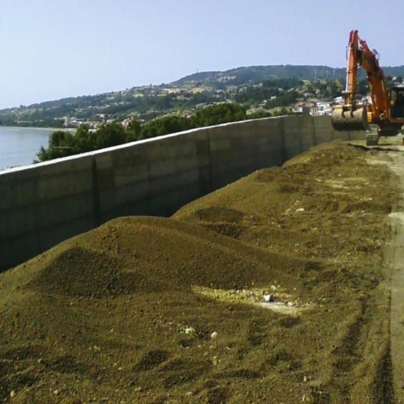 Muri e opere di sostegno, strutture di contenimento