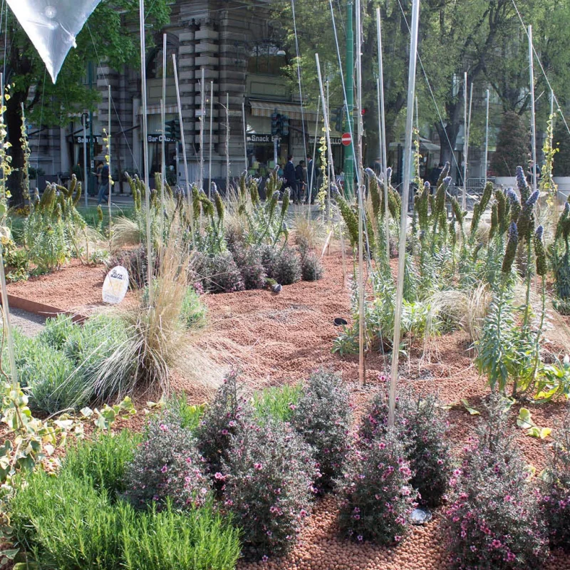 Pacciamatura naturale con argilla espansa